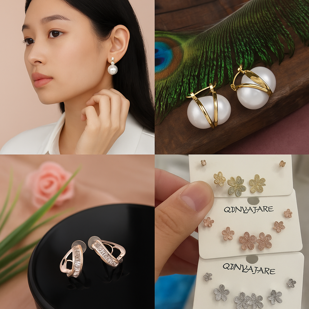Trendy Korean Earrings