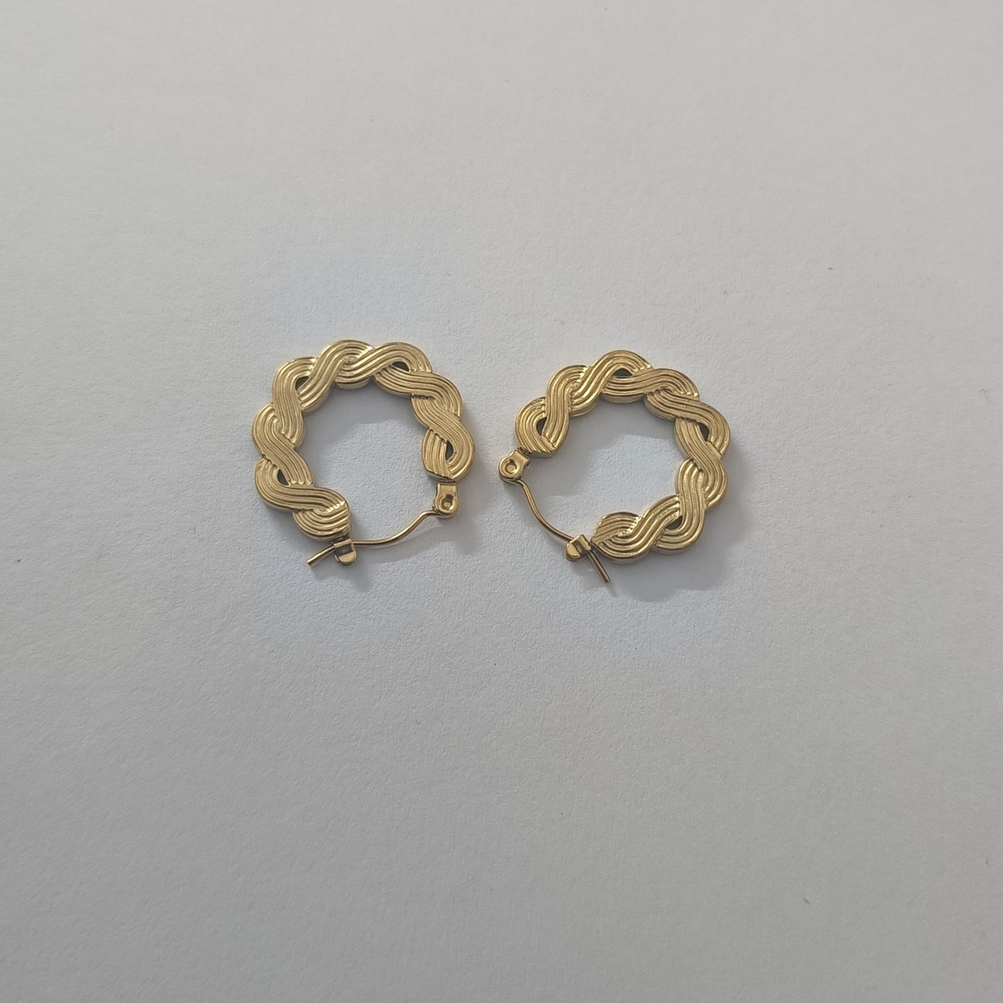 Braided Twist Gold – 18K Gold Plated Stainless Steel