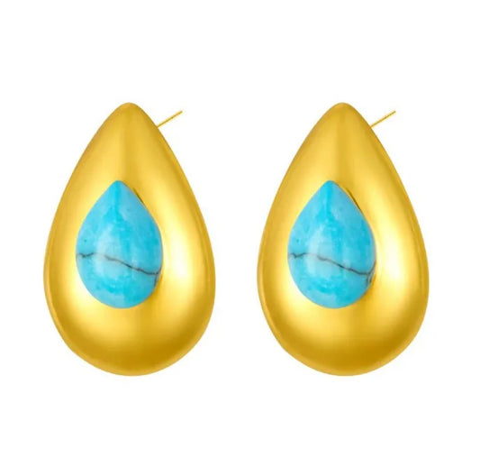 AquaTear Luxe Drop Earrings