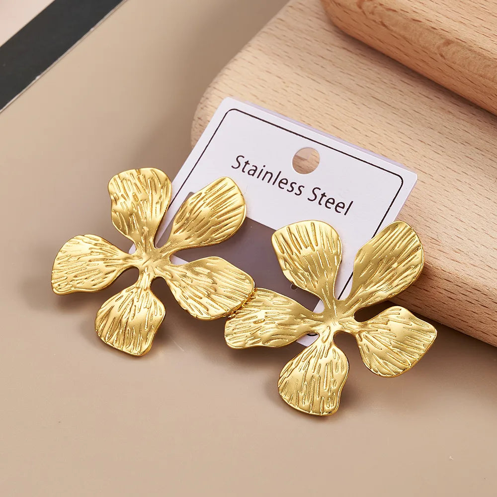 Aurielle Bloom Gold Stud Earrings
