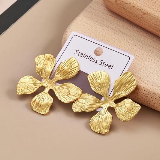 Aurielle Bloom Gold Stud Earrings